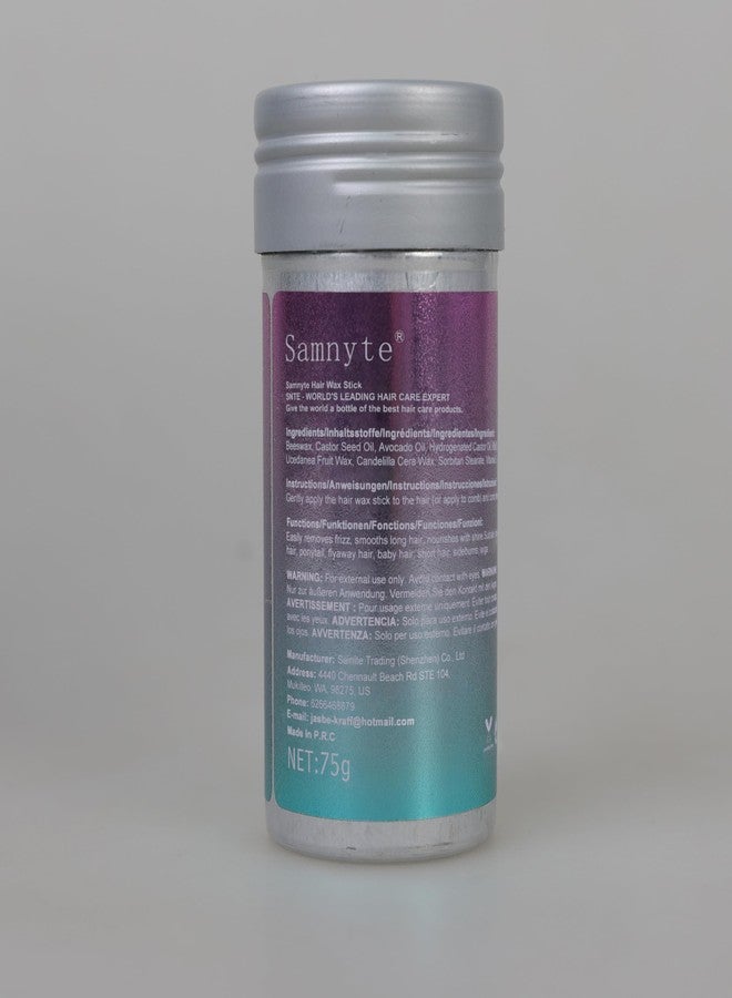 Samnyte Hair Wax Stick for Girls Women, Wax Stick for Hair, Tamer for Flyaway, Hair Accessories ＆ Hair Bun Maker for Women to Ponytail, Bun, Braids, Stocking Stuffers for Teen Girls - Image 3